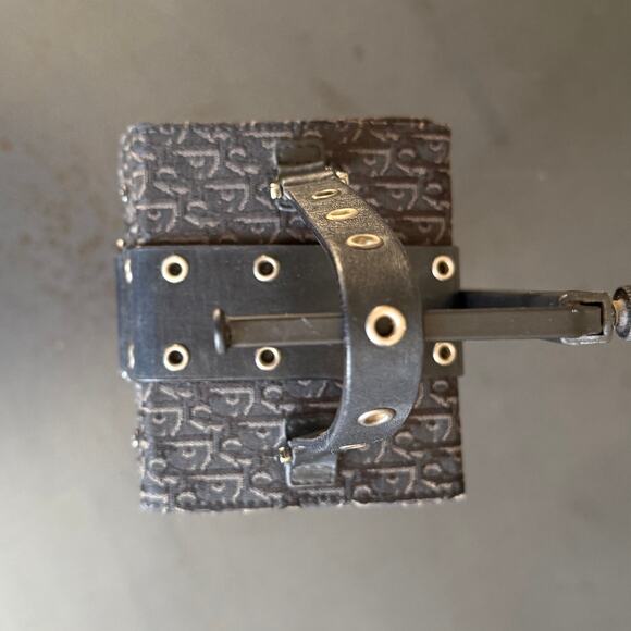 CHRISTIAN DIOR Y2K Galliano diorissimo canvas street chic vanity trotter bag - Picture 8 of 13